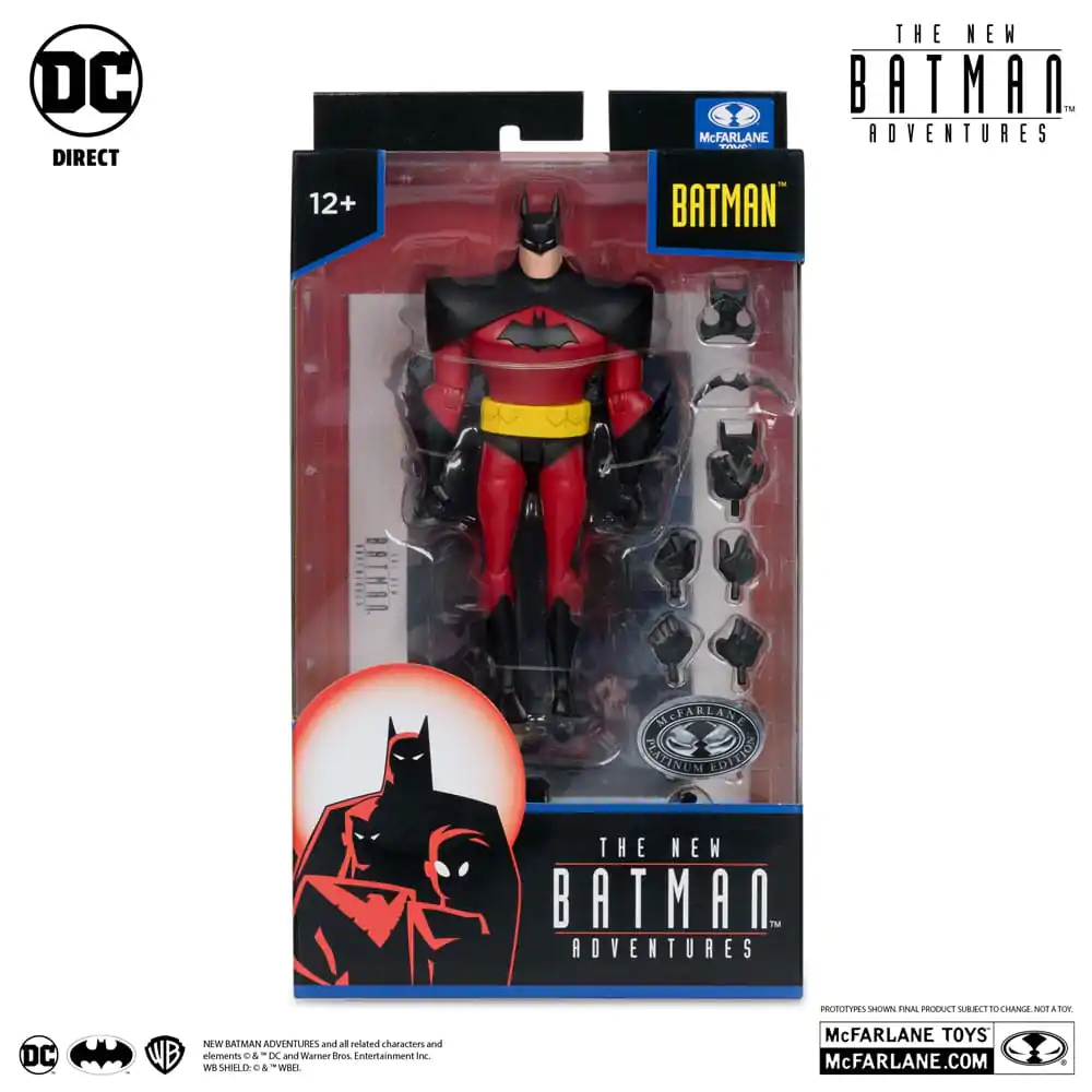 The New Batman Adventure DC Multiverse Figurina de actiune Batman (Silver) Platinum Edition 18 cm poza produsului