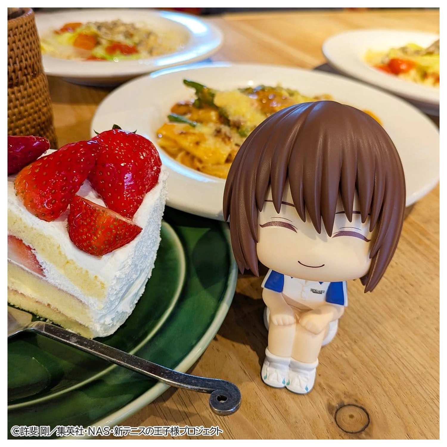 The New Prince of Tennis Look Up PVC Figurine 2 bucăți Shusuke Fuji & Kuranosuke Shiraishi 11 cm (cu cadou) poza produsului