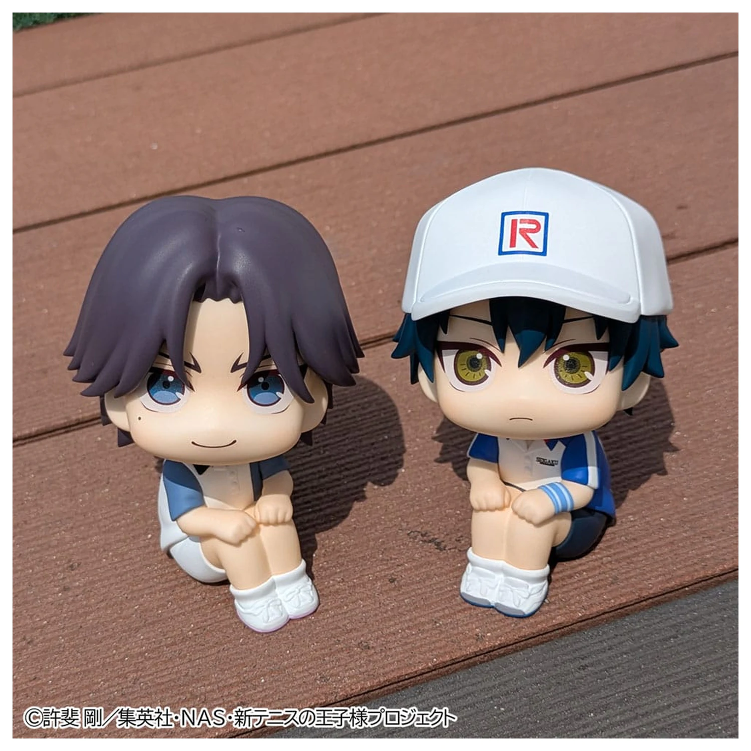 Set de statui PVC The New Prince of Tennis Look Up Ryoma Echizen & Keigo Atobe (cu cadou) 11 cm poza produsului