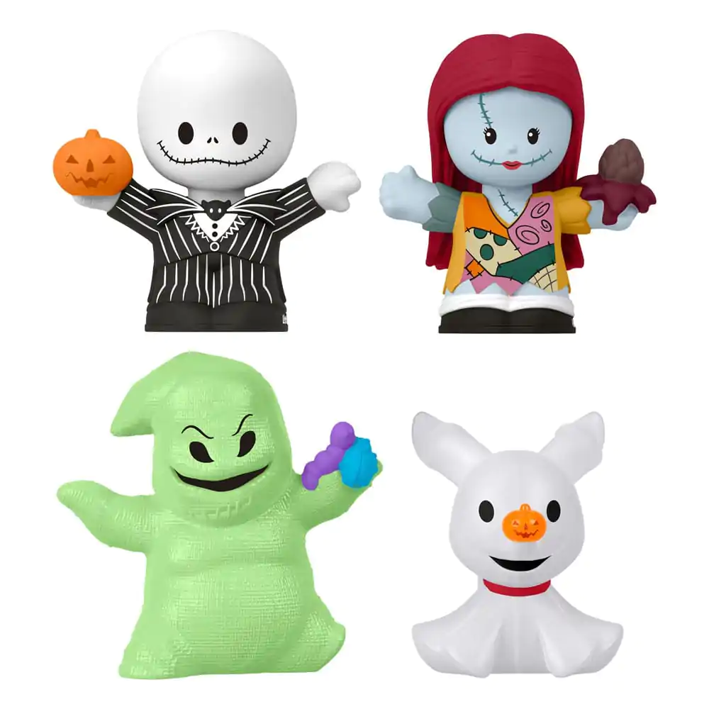 The Nightmare Before Christmas Fisher-Price Little People Collector Mini Figurine Set 4 buc. 7 cm poza produsului