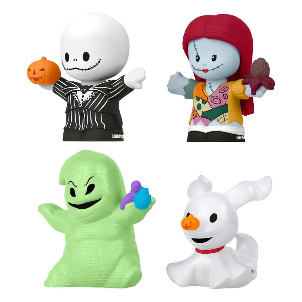 The Nightmare Before Christmas Fisher-Price Little People Collector Mini Figurine Set 4 buc. 7 cm poza produsului