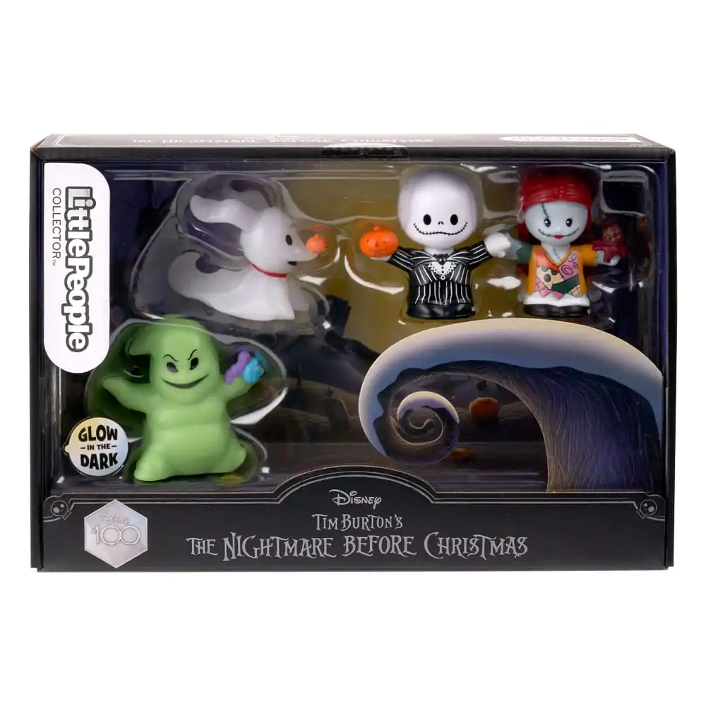 The Nightmare Before Christmas Fisher-Price Little People Collector Mini Figurine Set 4 buc. 7 cm poza produsului