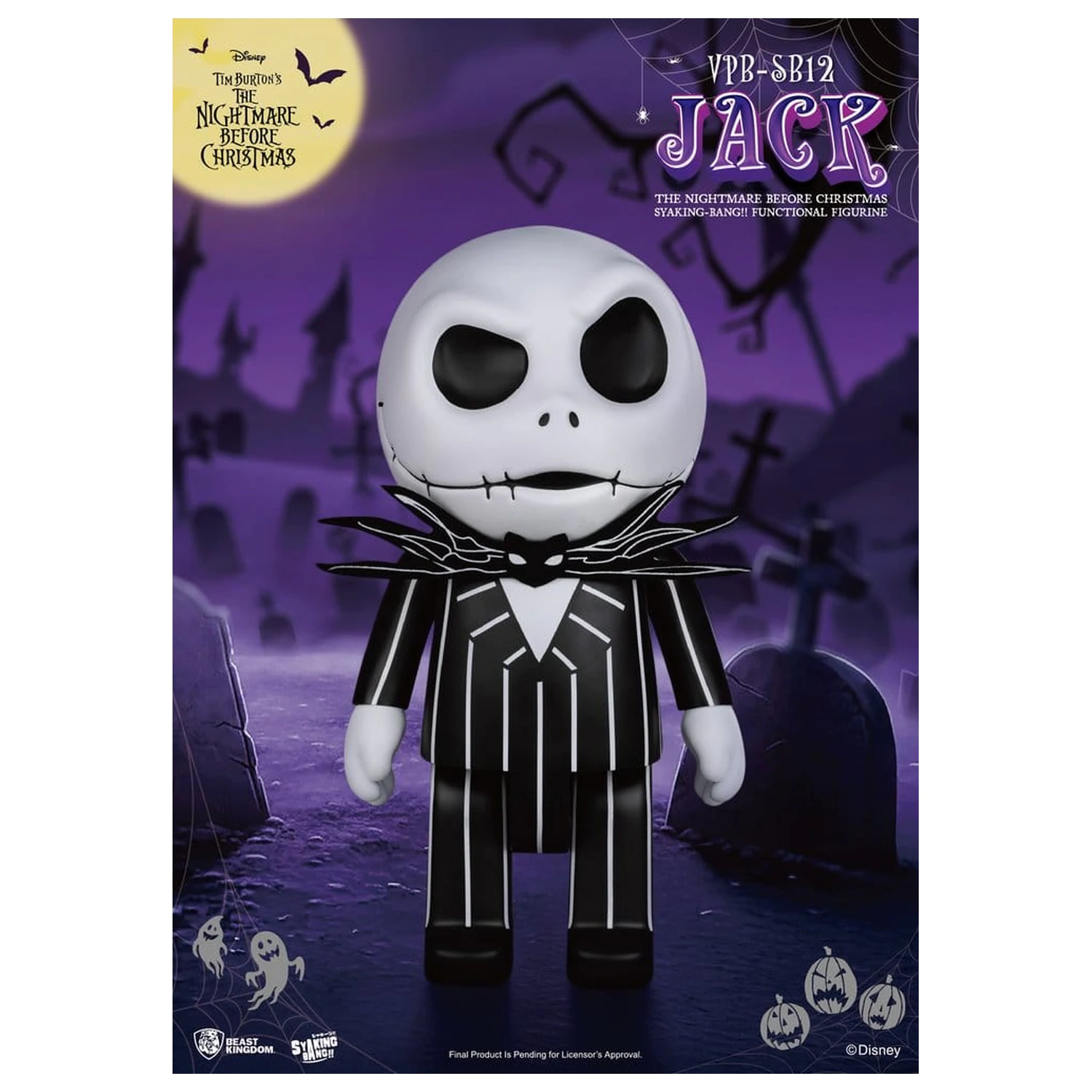 The Nightmare Before Christmas syaking-bang Figurina Bank Jack 47 cm poza produsului