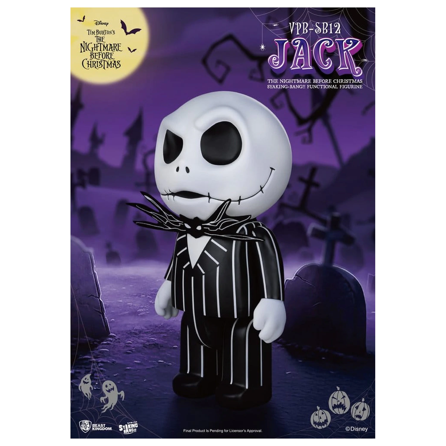The Nightmare Before Christmas syaking-bang Figurina Bank Jack 47 cm poza produsului