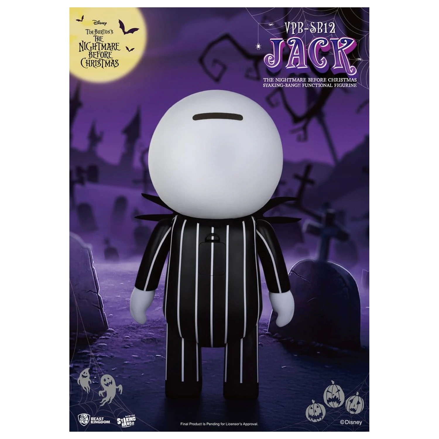 The Nightmare Before Christmas syaking-bang Figurina Bank Jack 47 cm poza produsului