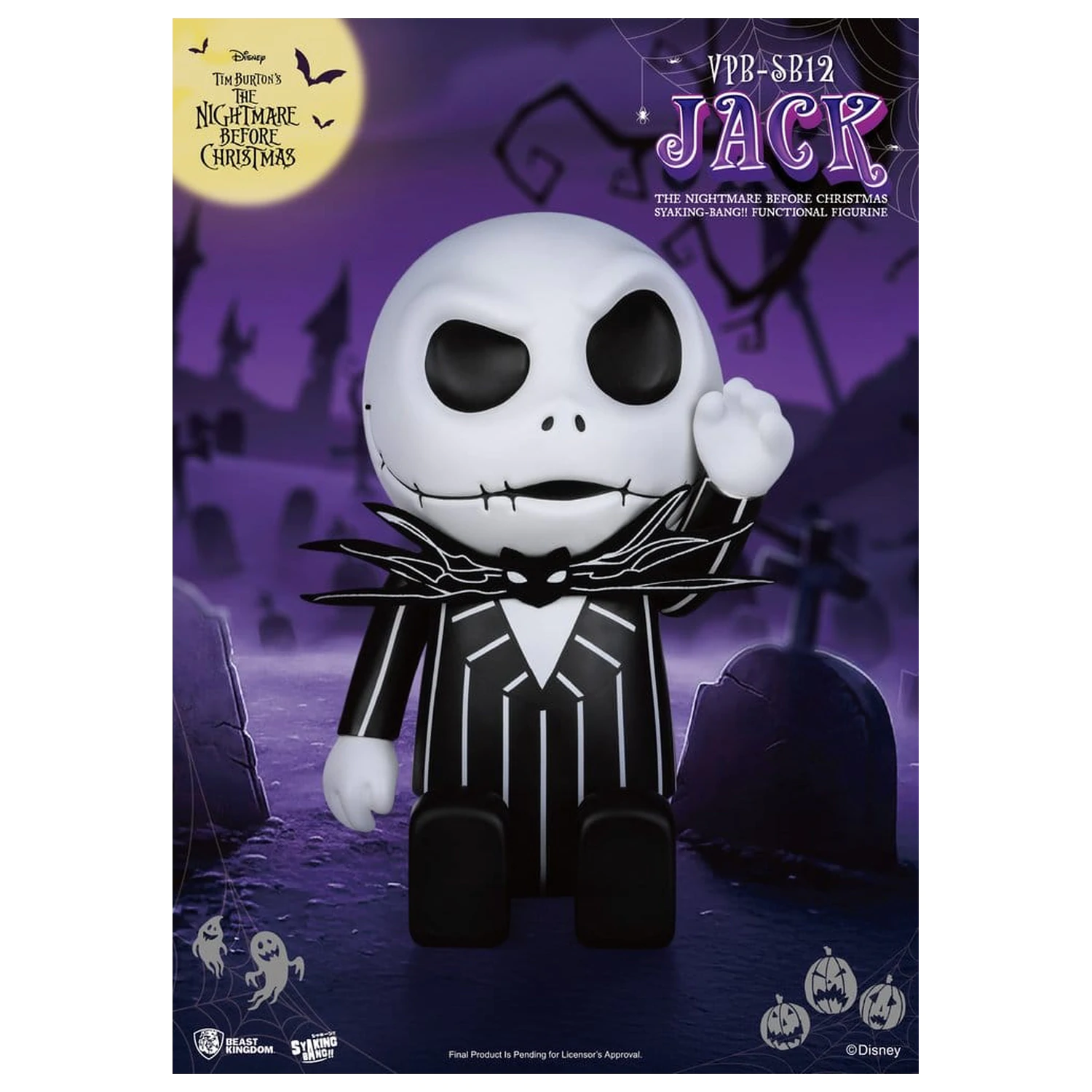 The Nightmare Before Christmas syaking-bang Figurina Bank Jack 47 cm poza produsului