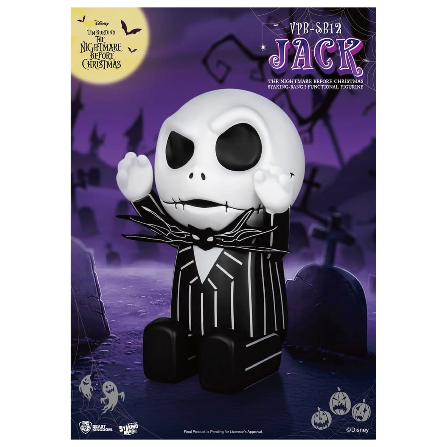 The Nightmare Before Christmas syaking-bang Figurina Bank Jack 47 cm poza produsului