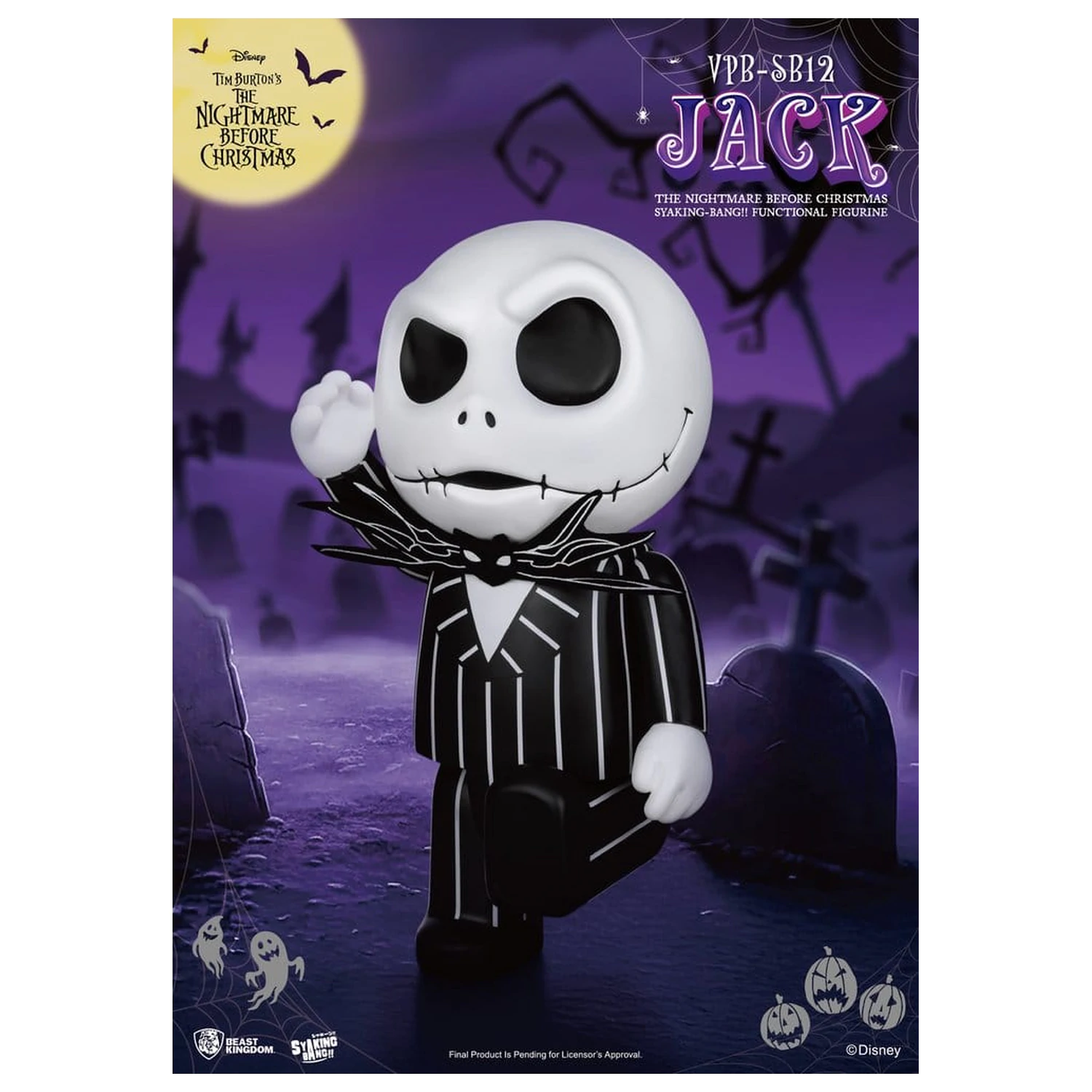 The Nightmare Before Christmas syaking-bang Figurina Bank Jack 47 cm poza produsului