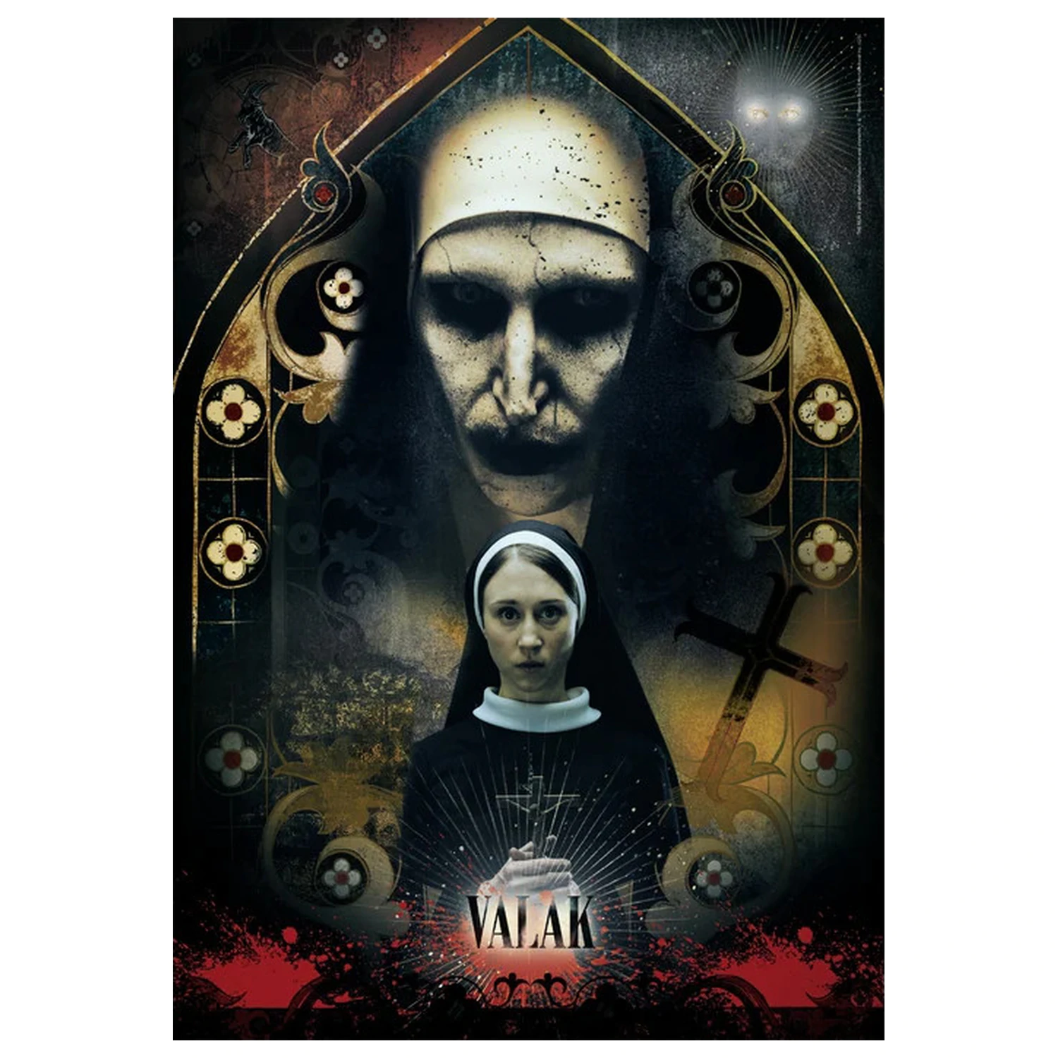 The Nun Valak 1000 de piese Compact jigsaw puzzle poza produsului