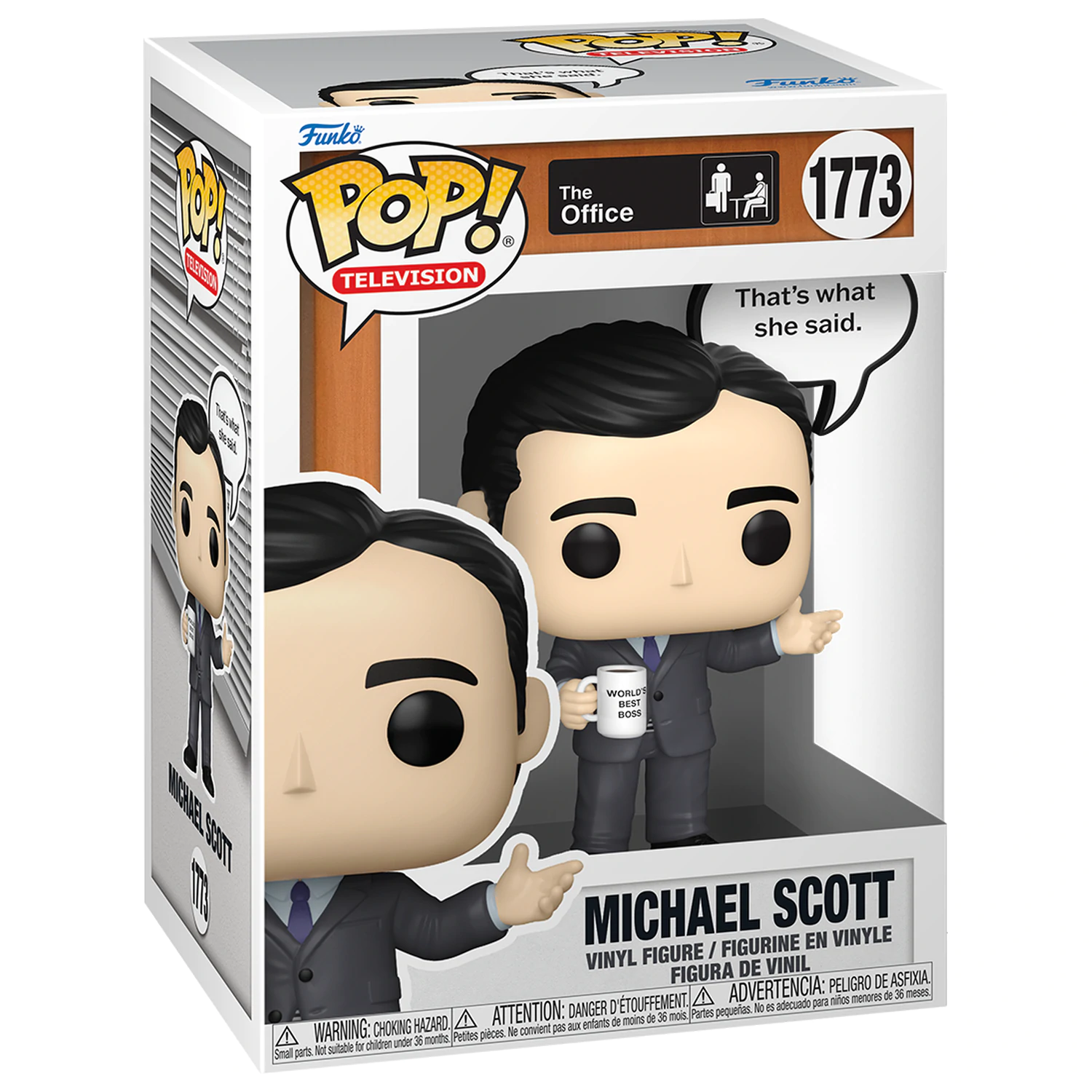 The Office Funko POP! Sayings figurina de vinil Michael 9 cm poza produsului