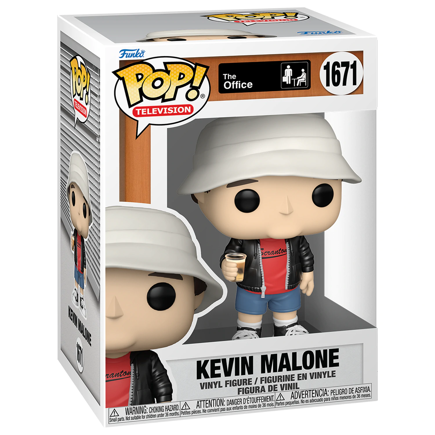 Figurină de vinil The Office US Funko POP! Television Kevin 9 cm poza produsului