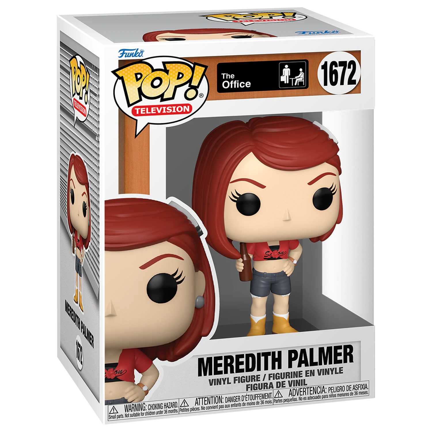 The Office US Funko POP! Television Vinyl Figure Meredith 9 cm figurină din vinil poza produsului