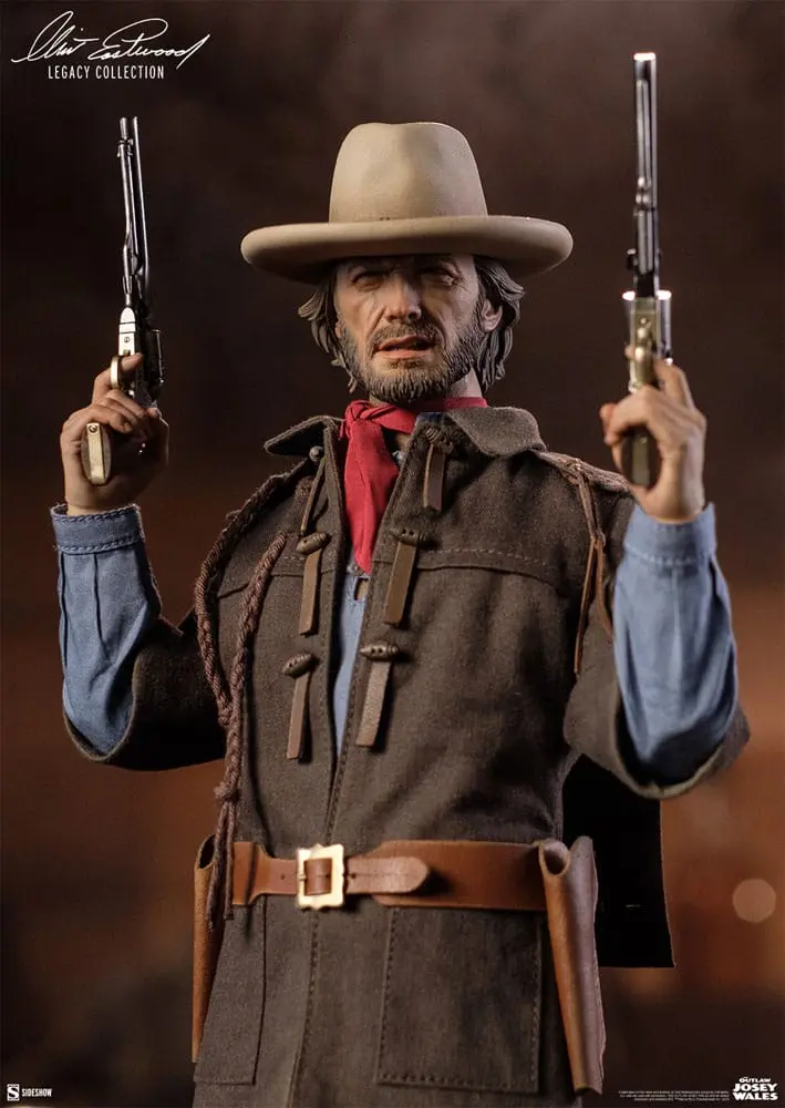 Figurină de acțiune Colecția Moștenirea Clint Eastwood The Outlaw Josey Wales 1/6 Josey Wales 30 cm poza produsului