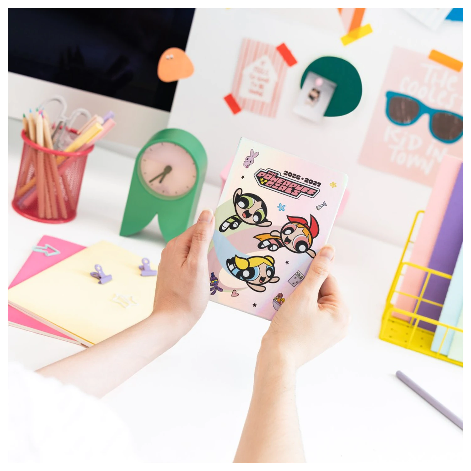 The Powerpuff Girls Planificator Academic 2026/27 A6 Versiune Engleza poza produsului
