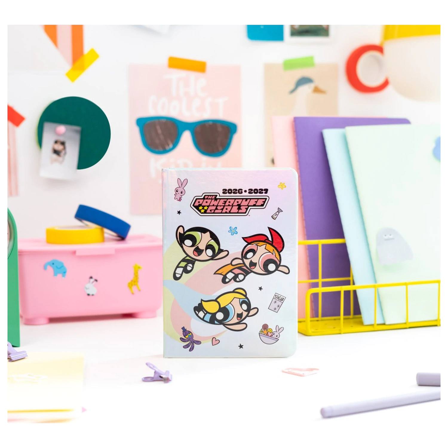 The Powerpuff Girls Planificator Academic 2026/27 A6 Versiune Engleza poza produsului