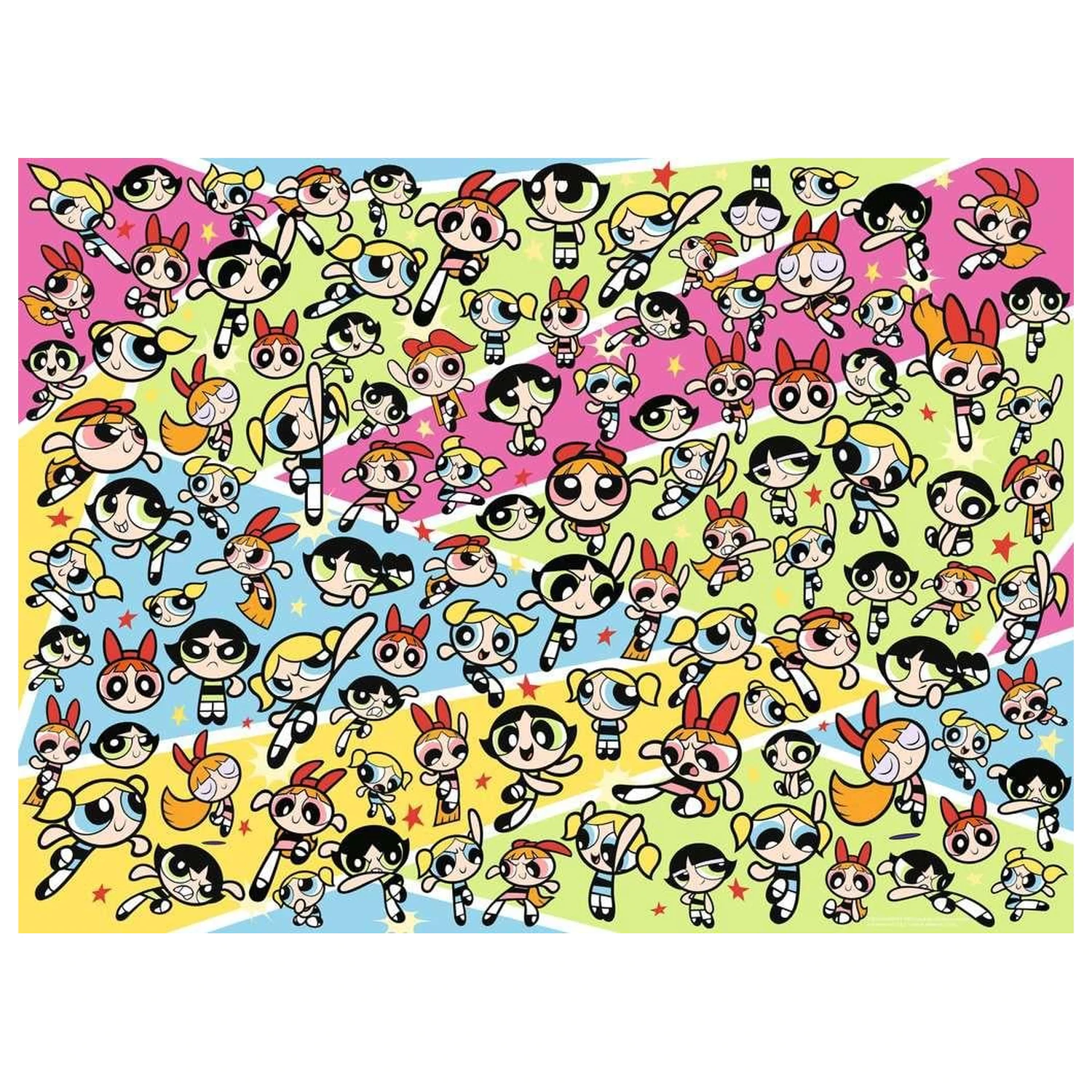 The Powerpuff Girls Challenge Puzzle (500 buc) poza produsului
