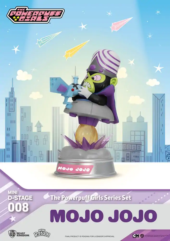 The Powerpuff Girls Mini Diorama Statui Etapă Set Seria The Powerpuff Girls 12 cm poza produsului