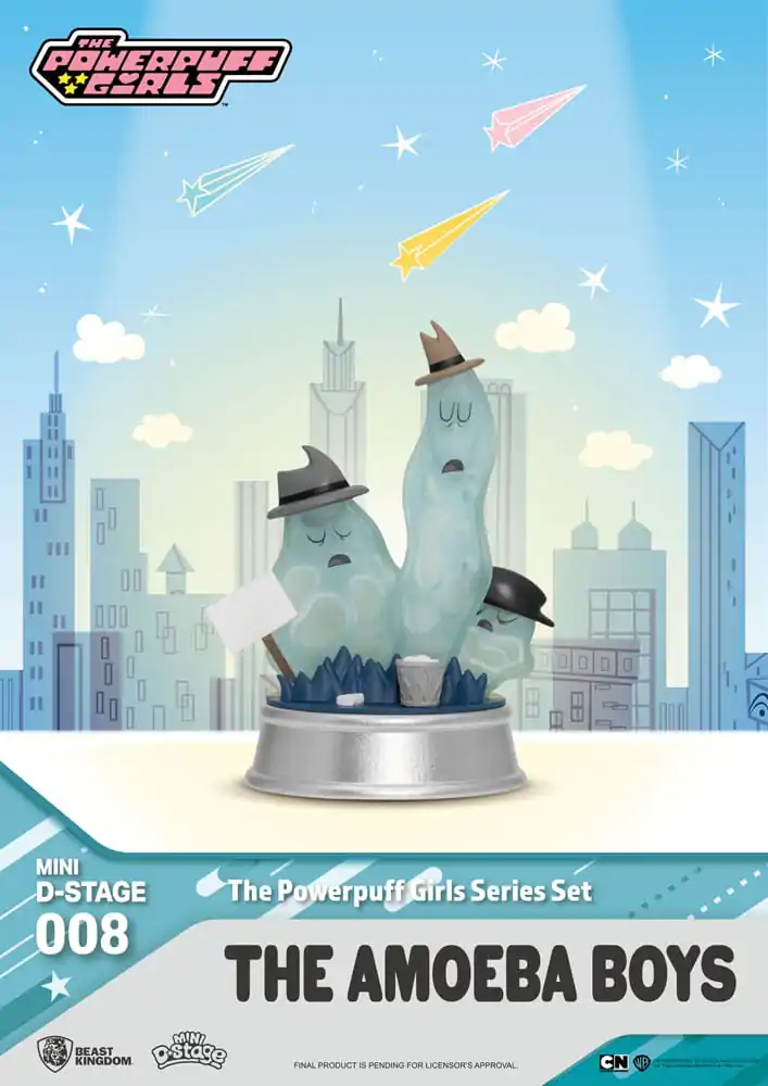 The Powerpuff Girls Mini Diorama Statui Etapă Set Seria The Powerpuff Girls 12 cm poza produsului