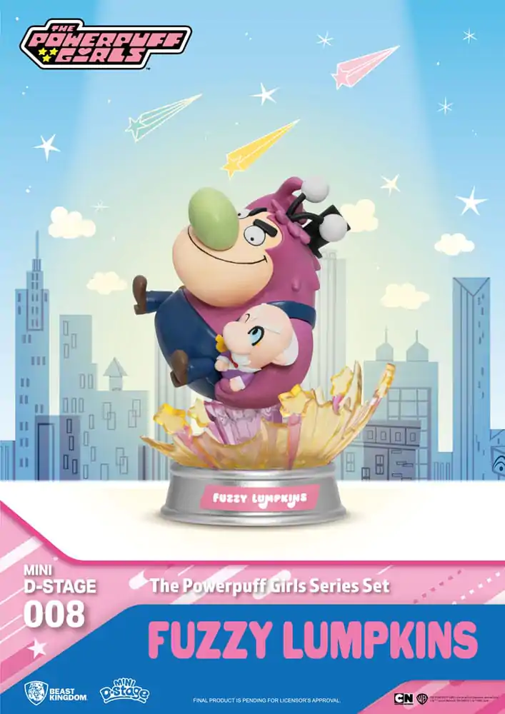 The Powerpuff Girls Mini Diorama Statui Etapă Set Seria The Powerpuff Girls 12 cm poza produsului