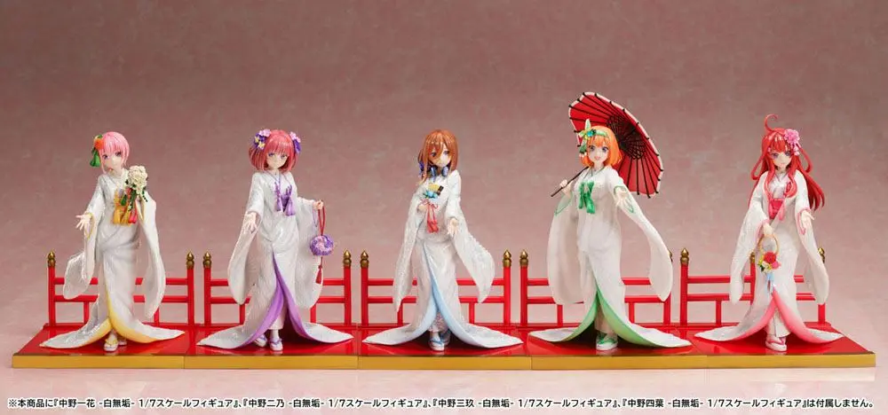 Statuie PVC The Quintessential Quintuplets 2 1/7 Ichika Nakano 2 - Shiromuku 22 cm poza produsului