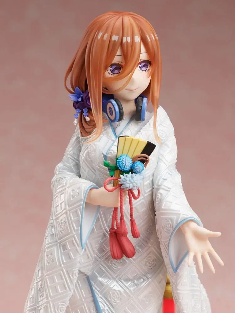 Statuie PVC The Quintessential Quintuplets 2 1/7 Miku Nakano Shiromuku 23 cm poza produsului