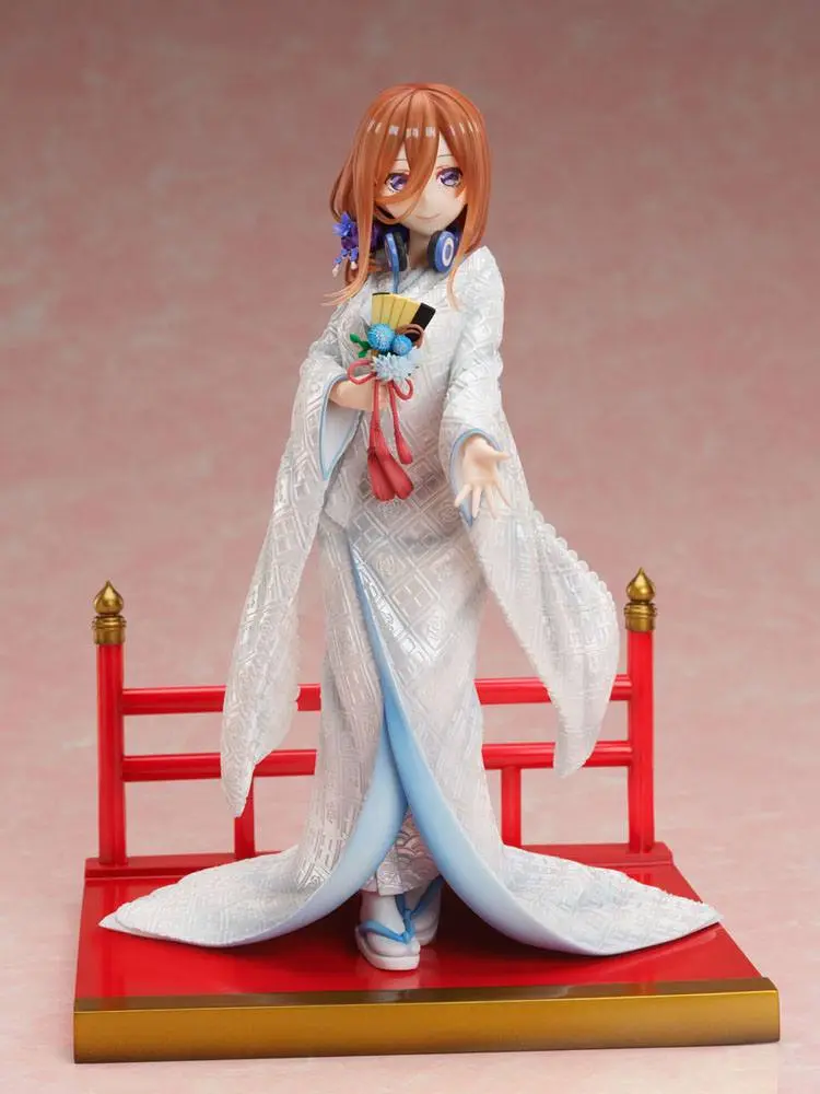 Statuie PVC The Quintessential Quintuplets 2 1/7 Miku Nakano Shiromuku 23 cm poza produsului