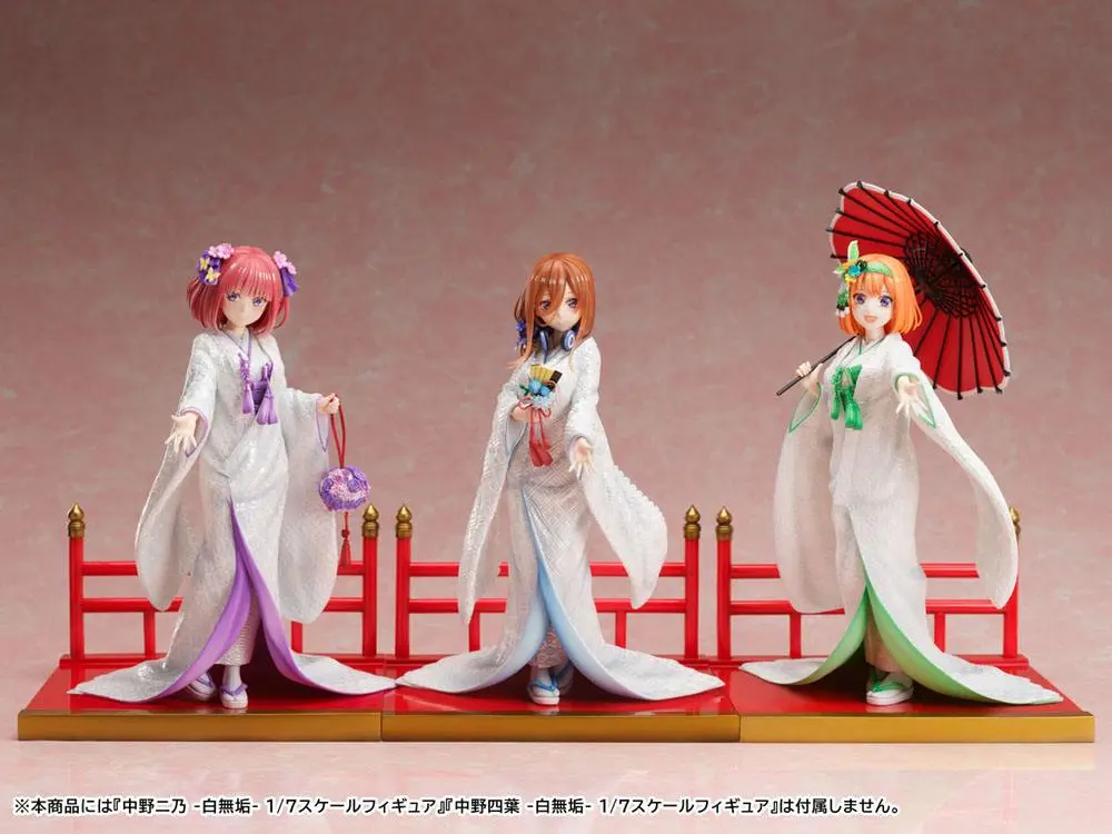 Statuie PVC The Quintessential Quintuplets 2 1/7 Miku Nakano Shiromuku 23 cm poza produsului