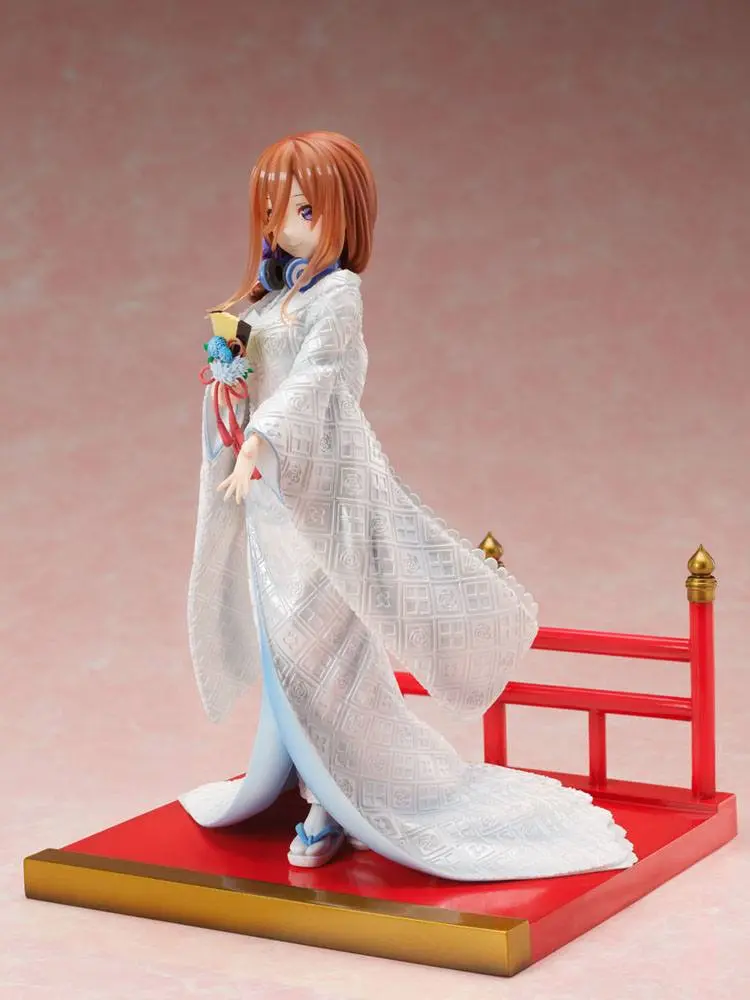 Statuie PVC The Quintessential Quintuplets 2 1/7 Miku Nakano Shiromuku 23 cm poza produsului