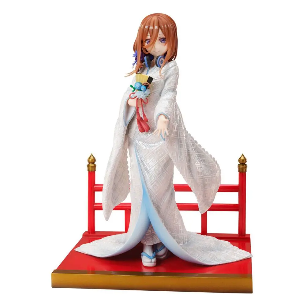 Statuie PVC The Quintessential Quintuplets 2 1/7 Miku Nakano Shiromuku 23 cm poza produsului