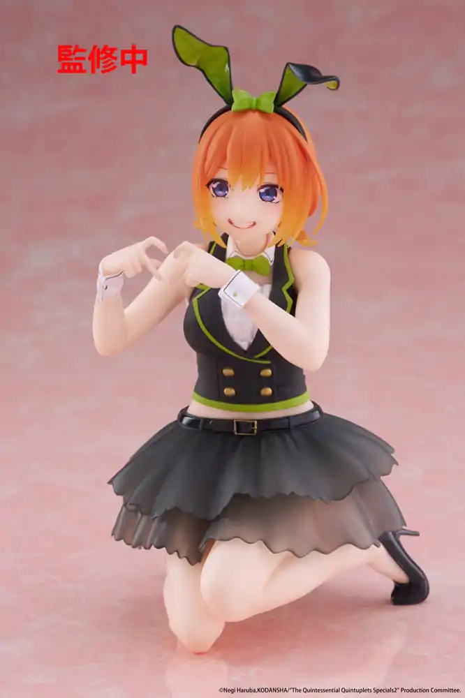 Statuie PVC The Quintessential Quintuplets 3 Figurina Drăguță de Birou Yotsuba Nakano (Bunny Ver.) 13 cm poza produsului
