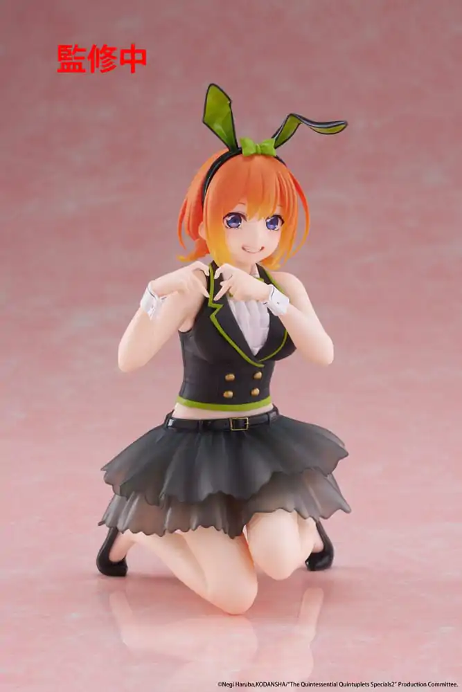 Statuie PVC The Quintessential Quintuplets 3 Figurina Drăguță de Birou Yotsuba Nakano (Bunny Ver.) 13 cm poza produsului