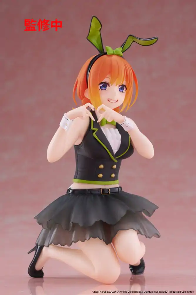 Statuie PVC The Quintessential Quintuplets 3 Figurina Drăguță de Birou Yotsuba Nakano (Bunny Ver.) 13 cm poza produsului