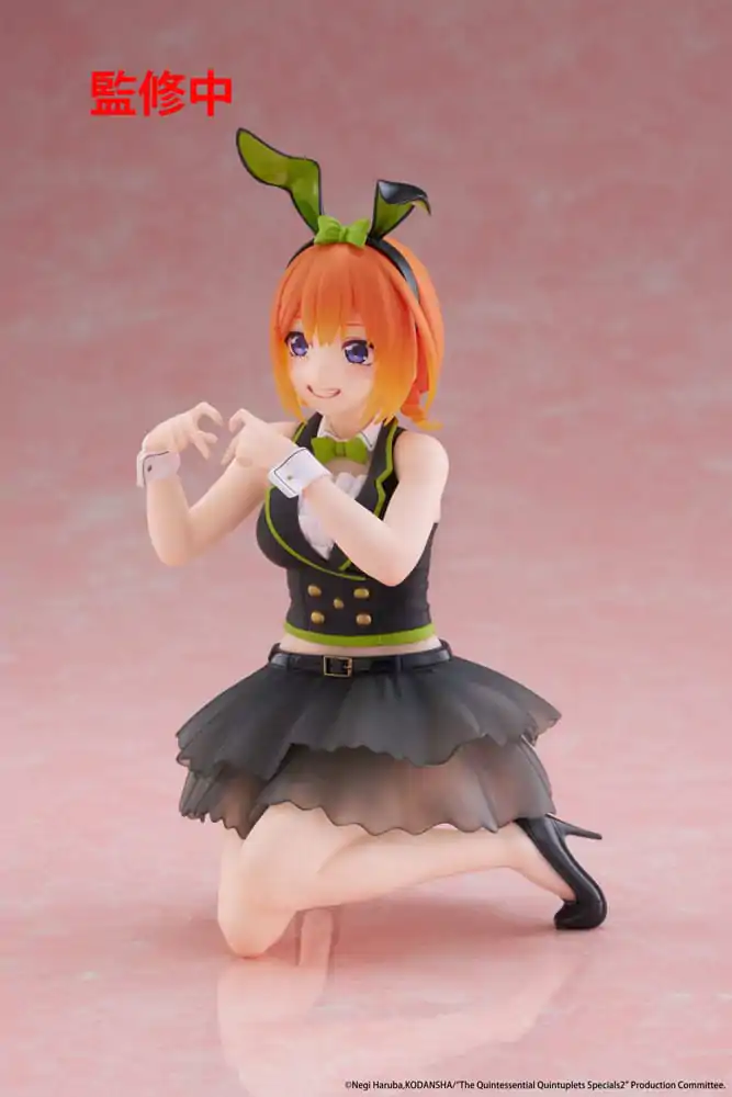 Statuie PVC The Quintessential Quintuplets 3 Figurina Drăguță de Birou Yotsuba Nakano (Bunny Ver.) 13 cm poza produsului