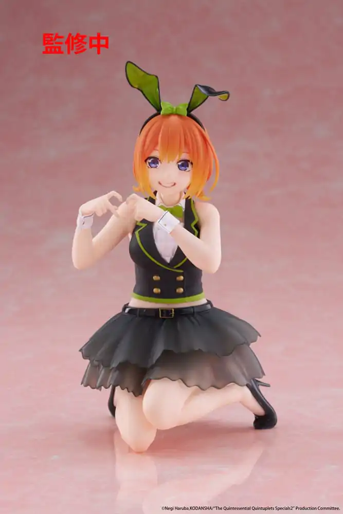 Statuie PVC The Quintessential Quintuplets 3 Figurina Drăguță de Birou Yotsuba Nakano (Bunny Ver.) 13 cm poza produsului