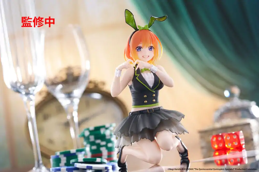 Statuie PVC The Quintessential Quintuplets 3 Figurina Drăguță de Birou Yotsuba Nakano (Bunny Ver.) 13 cm poza produsului