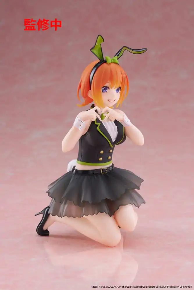 Statuie PVC The Quintessential Quintuplets 3 Figurina Drăguță de Birou Yotsuba Nakano (Bunny Ver.) 13 cm poza produsului