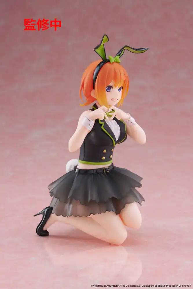 Statuie PVC The Quintessential Quintuplets 3 Figurina Drăguță de Birou Yotsuba Nakano (Bunny Ver.) 13 cm poza produsului