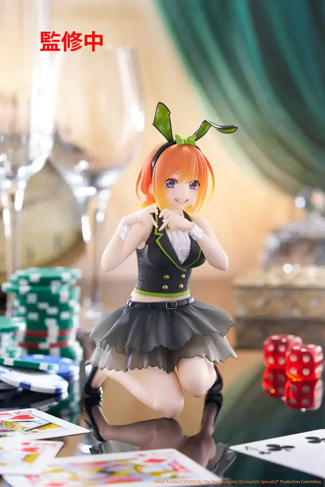 Statuie PVC The Quintessential Quintuplets 3 Figurina Drăguță de Birou Yotsuba Nakano (Bunny Ver.) 13 cm poza produsului