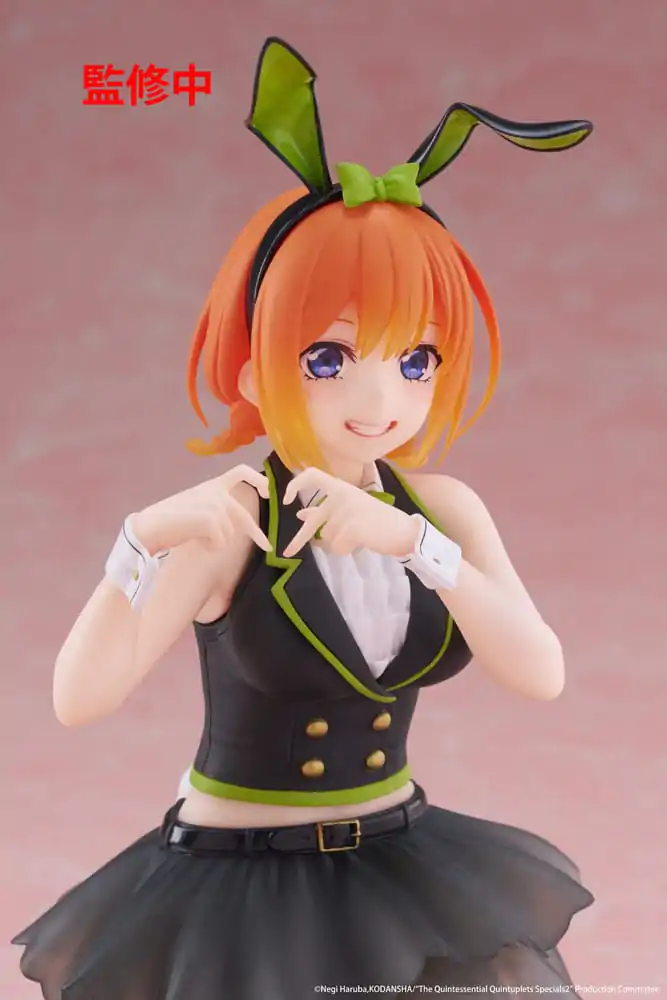 Statuie PVC The Quintessential Quintuplets 3 Figurina Drăguță de Birou Yotsuba Nakano (Bunny Ver.) 13 cm poza produsului