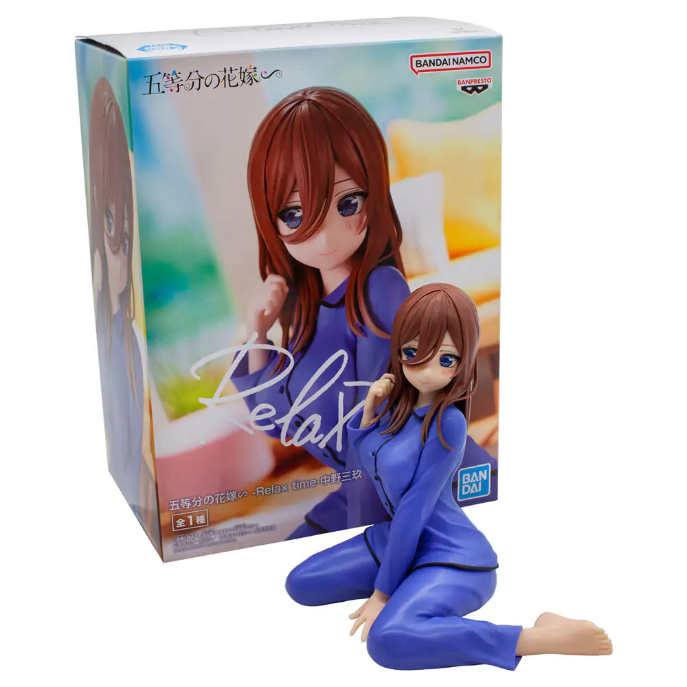 The Quintessential Quintuplets Miku Nakano figurină Relax Time 12cm poza produsului