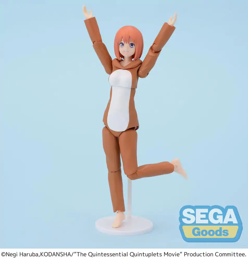 Figurine de acțiune The Quintessential Quintuplets Movingood!!! Yotsuba Nakano 15 cm poza produsului