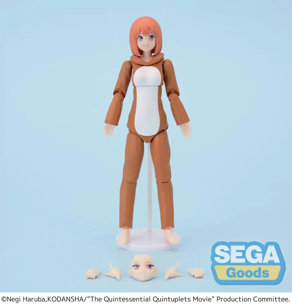 Figurine de acțiune The Quintessential Quintuplets Movingood!!! Yotsuba Nakano 15 cm poza produsului