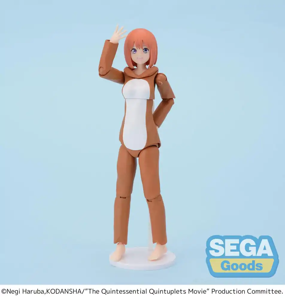 Figurine de acțiune The Quintessential Quintuplets Movingood!!! Yotsuba Nakano 15 cm poza produsului