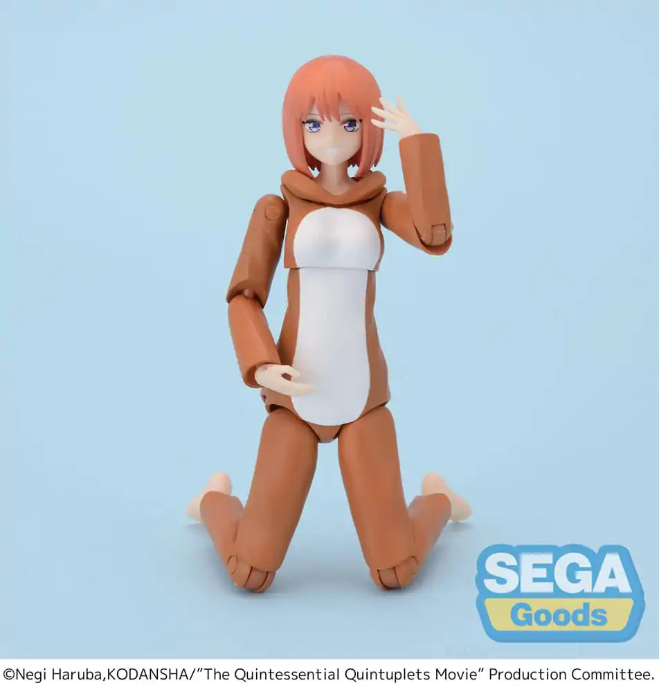 Figurine de acțiune The Quintessential Quintuplets Movingood!!! Yotsuba Nakano 15 cm poza produsului