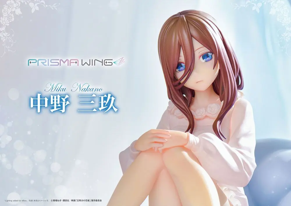 The Quintessential Quintuplets Statuie PVC Prisma Wing 1/7 Miku Nakano 16 cm poza produsului