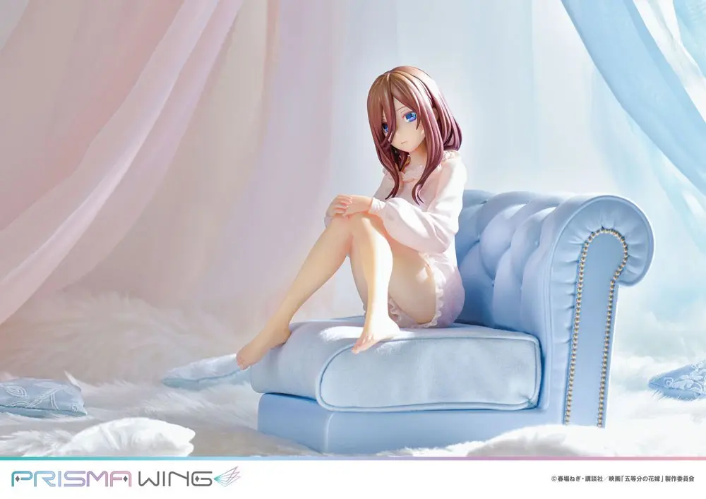 The Quintessential Quintuplets Statuie PVC Prisma Wing 1/7 Miku Nakano 16 cm poza produsului