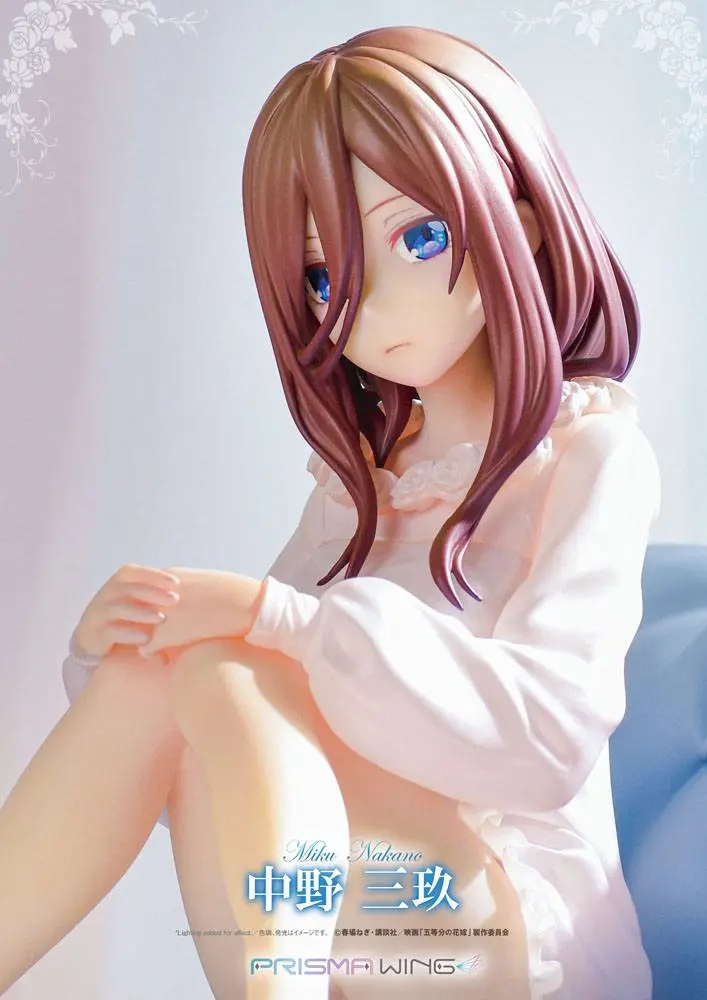 The Quintessential Quintuplets Statuie PVC Prisma Wing 1/7 Miku Nakano 16 cm poza produsului