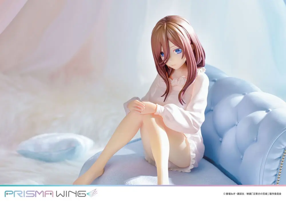 The Quintessential Quintuplets Statuie PVC Prisma Wing 1/7 Miku Nakano 16 cm poza produsului