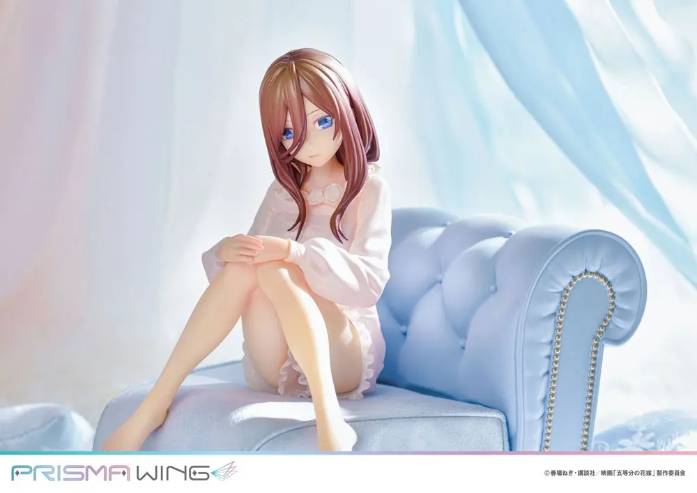 The Quintessential Quintuplets Statuie PVC Prisma Wing 1/7 Miku Nakano 16 cm poza produsului