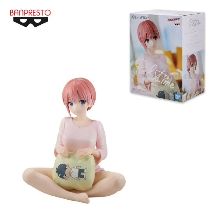 Figurină The Quintessential Quintuplets Relax time Ichika Nakano 12cm poza produsului